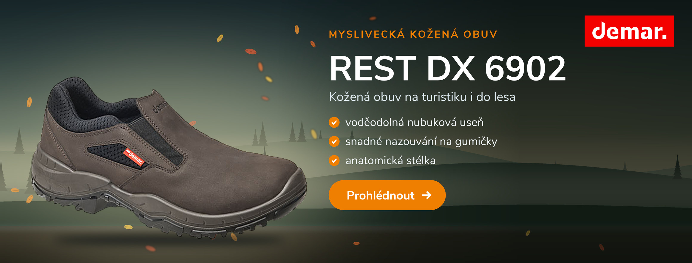 Pánská vycházková obuv Demar REST DX 6902